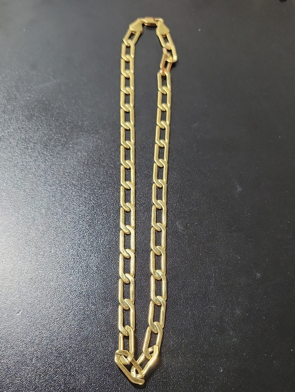 Gold Tone Link Chain Necklace - Women Accessories